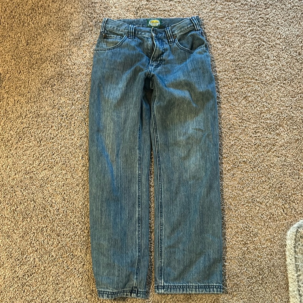 Lined jeans